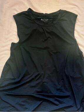Athleta Black Performance Sleeveless Tank